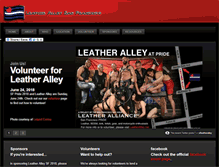 Tablet Screenshot of leatheralley.net